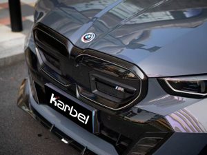 กระจังหน้า Carbon Fiber BMW i5 xDrive40/M60 540i/550e xDrive G60 G61 ทรง Karbel