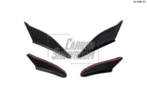 กันชน Carbon Fiber Audi A3 S Line S3 8V.5 Sedan ทรง Karbel S-Line ปี 2017-2020