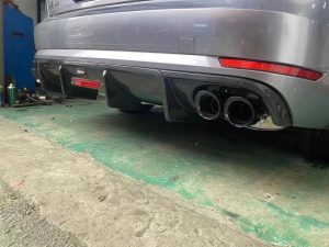 ดิฟฟิวเซอร์ Carbon Fiber Audi A4 B9 ทรง Karbel ปี 2017-2018