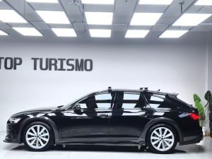 สเกิร์ตข้าง Carbon Fiber Audi A6 Allroad C8 ทรง Karbel Dry Carbon ปี 2022-ON