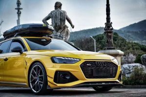 คาร์นาด Carbon Fiber Audi RS4 B9.5 ทรง Karbel ปี 2020-ON