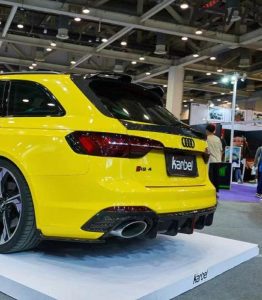 สปอยเลอร์ Carbon Fiber Audi RS4 B9 / B9.5 ทรง Karbel