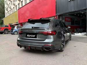 สปอยเลอร์ Carbon Fiber Audi RS4 B9 / B9.5 ทรง Karbel
