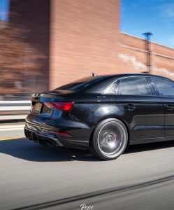 ดิฟฟิวเซอร์ Carbon Fiber Audi A3 8V Base Model Sendan ทรง Karbel ปี 2014-2016