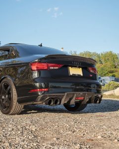 ดิฟฟิวเซอร์ Carbon Fiber Audi A3 8V Base Model Sendan ทรง Karbel ปี 2014-2016