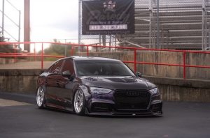 กันชน Carbon Fiber Audi S3 A3 S-bumper 8.5V Hatchback ทรง Karbel กันชน S ปี 2017-2020 (Upper Valences)