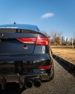 ดิฟฟิวเซอร์ Carbon Fiber Audi S3 A3 S-line 8.5V Sedan ทรง Karbel V2 S-Line ปี 2017-2020