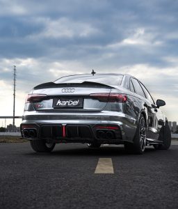 สปอยเลอร์ Carbon Fiber Audi S4 A4 S Line B9 B9.5 Sedan ทรง Karbel Ver.1 S-Line ปี 2017-ON