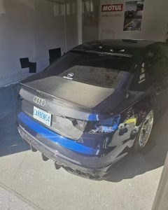 ฝากระโปรงท้าย Carbon Fiber Audi S4 A4 B9 B9.5 ทรง Karbel ปี 2017-ON