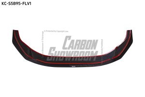ลิ้นหน้า Carbon Fiber Audi S5 A5 S-bumper B9.5 ทรง Karbel Ver.1 กันชน S ปี 2020-2025