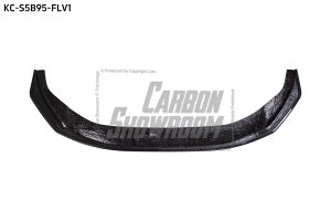 ลิ้นหน้า Carbon Fiber Audi S5 A5 S-bumper B9.5 ทรง Karbel Ver.1 กันชน S ปี 2020-2025
