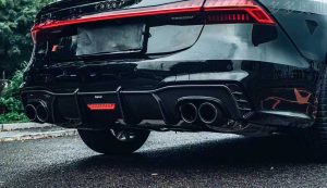ดิฟฟิวเซอร์ Carbon Fiber Audi S7 A7 S Line A7 C8 ทรง Karbel V1 S-Line