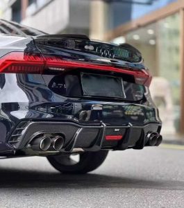 ดิฟฟิวเซอร์ Carbon Fiber Audi S7 A7 S Line A7 C8 ทรง Karbel V1 S-Line