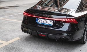 ดิฟฟิวเซอร์ Carbon Fiber Audi S7 A7 S Line A7 C8 ทรง Karbel V1 S-Line