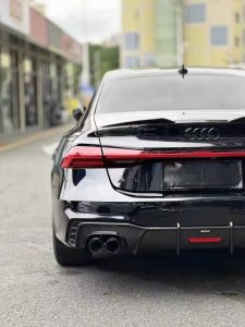 ดิฟฟิวเซอร์ Carbon Fiber Audi S7 A7 S Line A7 C8 ทรง Karbel V1 S-Line