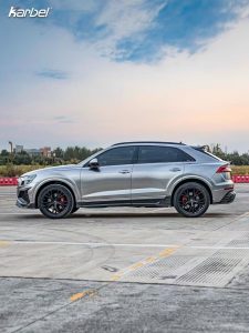สเกิร์ตข้าง Carbon Fiber Audi SQ8 Q8 ทรง Karbel ปี 2019-ON