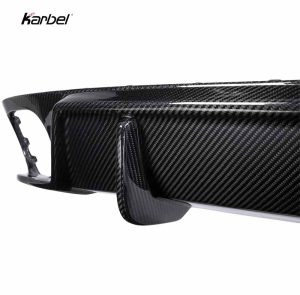 ดิฟฟิวเซอร์ Carbon Fiber Audi SQ8 Q8 ทรง Karbel V2 Dry Carbon ปี 2019-ON