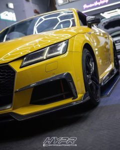 Front Lip Carbon Fiber Audi TTS TT S-Line style Karbel S-Line