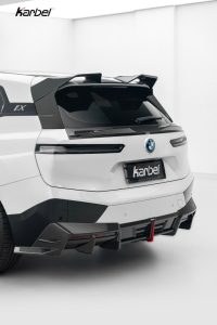 สปอยเลอร์หลังคา Carbon Fiber BMW IX xDrive60/50/45 M70/M60 I20 ทรง Karbel Dry Carbon ปี 2022-ON