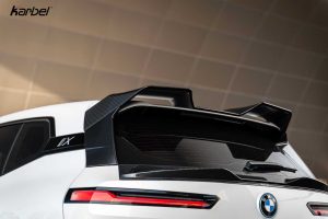 สปอยเลอร์หลังคา Carbon Fiber BMW IX xDrive60/50/45 M70/M60 I20 ทรง Karbel Dry Carbon ปี 2022-ON