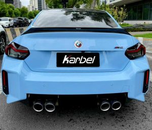 สปอยเลอร์ Carbon Fiber BMW M2 G87 2 Series G42 Coupe ทรง Karbel V1 ปี 2023-ON