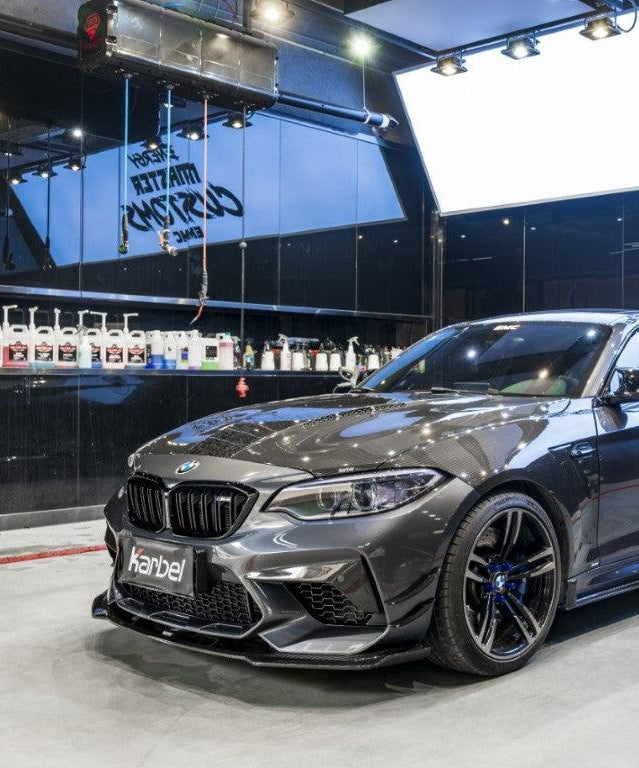 ฝากระโปรงหน้า Carbon Fiber BMW M2 / M2C F87 ทรง Karbel