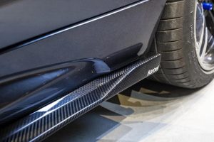 สเกิร์ตข้าง Carbon Fiber BMW M2 / M2C F87 ทรง Karbel ปี 2016-2021