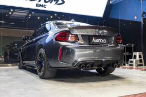 สเกิร์ตข้าง Carbon Fiber BMW M2 / M2C F87 ทรง Karbel ปี 2016-2021