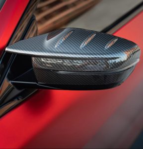 ครอบกระจกมองข้าง Carbon Fiber BMW M3 G80 G81 M4 G82 G83 LHD RHD ทรง Karbel Dry Carbon ปี 2021-ON