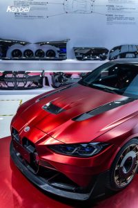 กระจังหน้า Carbon Fiber BMW M3 G80 G81 M4 G82 G83 ทรง Karbel Dry Carbon ปี 2021-ON