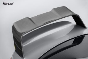สปอยเลอร์ Carbon Fiber BMW M4 G82 4 Series G22 430i M440i Coupe ทรง Karbel V4 Dry Carbon ปี 2021-ON