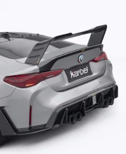 สปอยเลอร์ Carbon Fiber BMW M4 G82 4 Series G22 430i M440i Coupe ทรง Karbel V4 Dry Carbon ปี 2021-ON