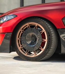 ชิ้นตกแต่งคาร์บอน Carbon Fiber BMW M4 G82 G83 ทรง Karbel Dry Carbon ปี 2021-ON (X Aero Discs)