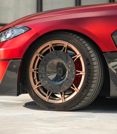 ชิ้นตกแต่งคาร์บอน Carbon Fiber BMW M4 G82 G83 ทรง Karbel Dry Carbon ปี 2021-ON (X Aero Discs)
