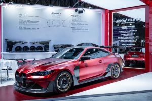ชิ้นตกแต่งคาร์บอน Carbon Fiber BMW M4 G82 G83 ทรง Karbel Dry Carbon ปี 2021-ON (X Aero Discs)