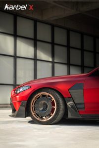 ซุ้มล้อ-แก้มข้าง Carbon Fiber BMW M4 G82 G83 ทรง Karbel Dry Carbon ปี 2021-ON