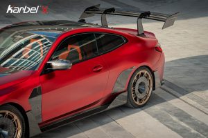 ซุ้มล้อ-แก้มข้าง Carbon Fiber BMW M4 G82 G83 ทรง Karbel Dry Carbon ปี 2021-ON