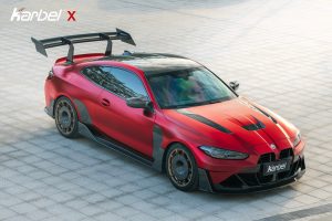 ซุ้มล้อ-แก้มข้าง Carbon Fiber BMW M4 G82 G83 ทรง Karbel Dry Carbon ปี 2021-ON