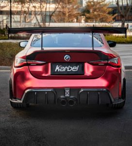 กันชน Carbon Fiber BMW M4 G82 G83 ทรง Karbel V1 Dry Carbon ปี 2021-ON