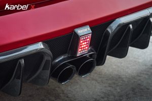 กันชน Carbon Fiber BMW M4 G82 G83 ทรง Karbel V1 Dry Carbon ปี 2021-ON