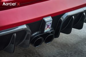 กันชน Carbon Fiber BMW M4 G82 G83 ทรง Karbel V1 Dry Carbon ปี 2021-ON