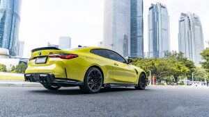 สเกิร์ตข้าง Carbon Fiber BMW M4 G82/G83 ทรง Karbel V1 ปี 2021-ON