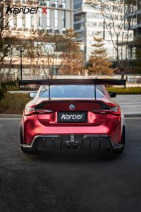 ฝากระโปรงท้าย Carbon Fiber BMW M4 G82 4 Series G22 M440i 430i ทรง Karbel Dry Carbon ปี 2021-ON
