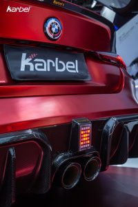 ฝากระโปรงท้าย Carbon Fiber BMW M4 G82 4 Series G22 M440i 430i ทรง Karbel Dry Carbon ปี 2021-ON