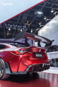 สปอยเลอร์ Carbon Fiber BMW M4 G82 4 Series G22 M440i 430i ทรง Karbel V3 Dry Carbon ปี 2021-ON