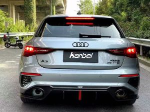 สปอยเลอร์หลังคา Carbon Fiber Audi S3 A3 8Y ทรง Karbel ปี 2021-ON