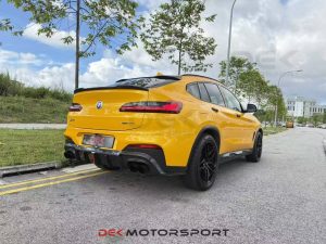 ดิฟฟิวเซอร์ Carbon Fiber BMW X4 G02 ทรง Karbel ปี 2019-2021