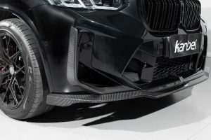 Front Lip Carbon Fiber BMW X4M/C F98 X3M/C F97 LCI style Karbel year 2022-ON
