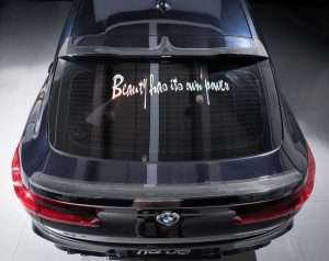 สปอยเลอร์ Carbon Fiber BMW X4 X4M X4MC F98 G02 Coupe ทรง Karbel