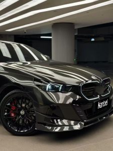 ลิ้นหน้า Carbon Fiber BMW i5 xDrive40/eDrive40/M60 540i/530i/550e xDrive G60/61 ทรง Karbel V2